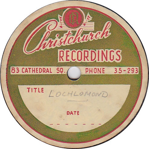 Record Label
Christchurch Recordings
Loch Lomond