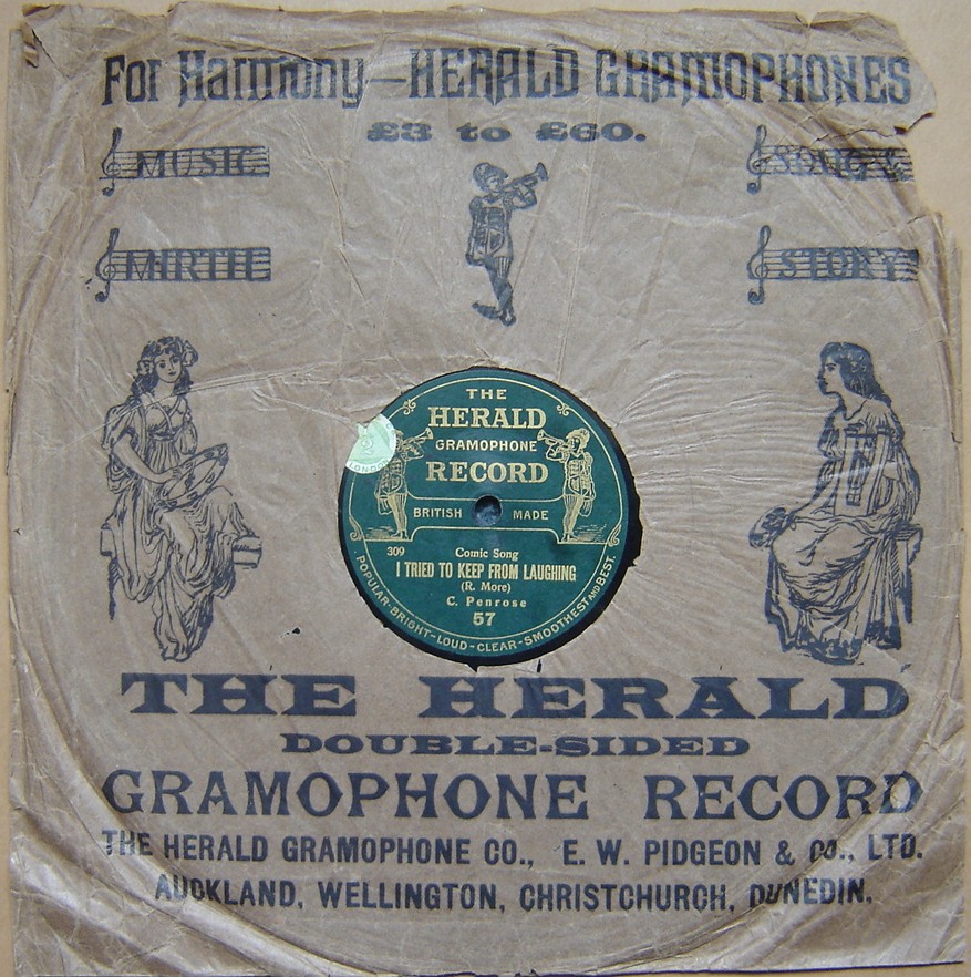 Herald record sleeve