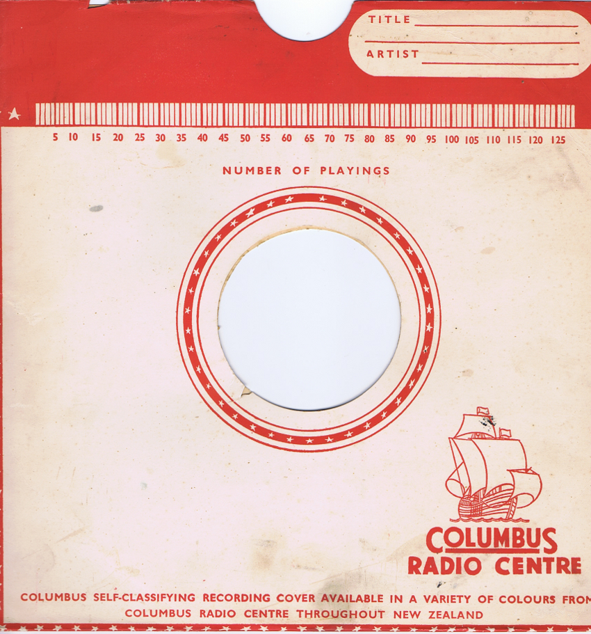 Record Sleeve
Columbus Radio Centre Ltd