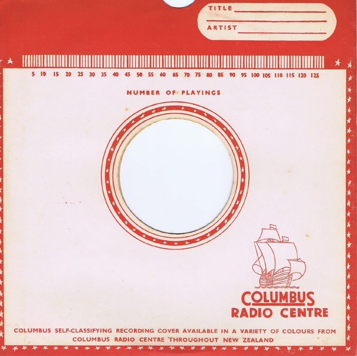 Record Sleeve
Columbus Radio Centre Ltd