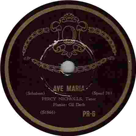 Columbia Australia Process 78rpm label