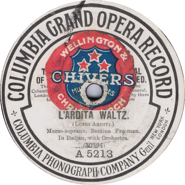 Chivers on Columbia Grand Opera Record