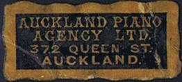 Auckland piano co