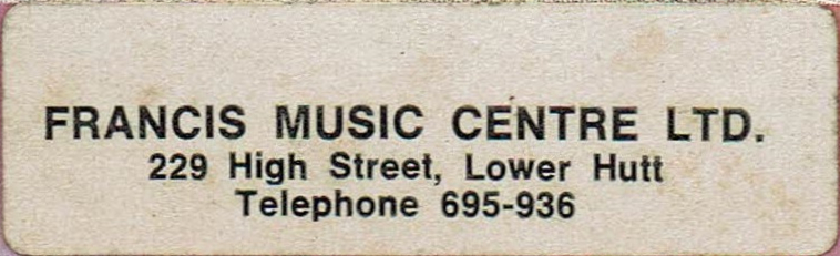 Francis music centre