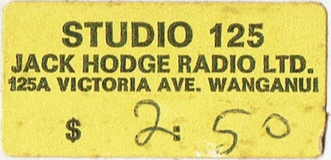 Studio 125 Jack Hodge