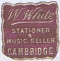 W. White Cambridge