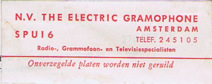 electric gramophone